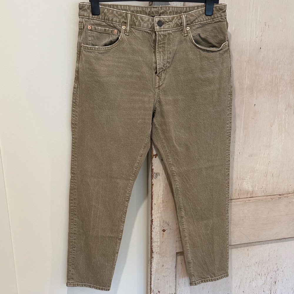 American Eagle Outfitters Men's Straight Jeans in Khaki